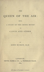 Cover of edition queenofairbeings00ruskrich