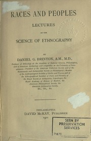 Cover of edition racespeopleslect00brinuoft