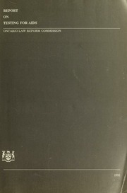 Cover of edition reportontestingf00onta