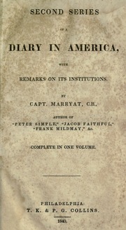 Cover of edition secondseriesofdi00marrrich