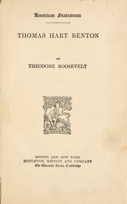 Cover of edition thomashartbenton00lcroos