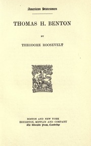 Cover of edition thomashbenton00roosrich