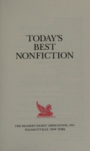 Cover of edition todaysbestnonfic0000unse_o5b7