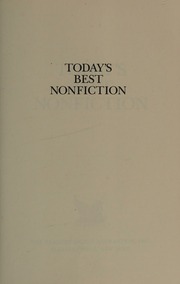 Cover of edition todaysbestnonfic0000unse_p7t0