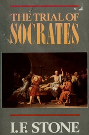 Cover of edition trialofsocrates00ston