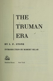 Cover of edition trumanera000ston