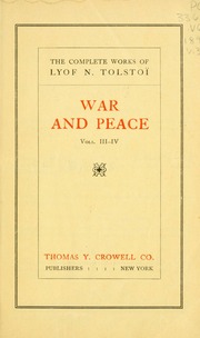 Cover of edition warpeace3498tols