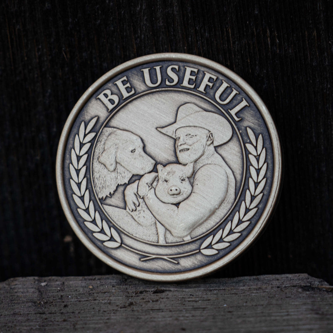 Be Useful Medallion