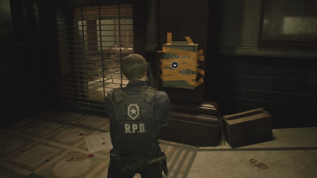 resident evil 2 tape box