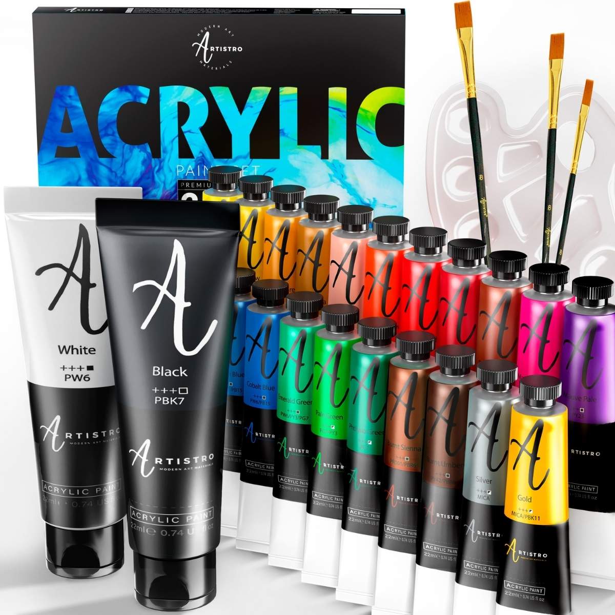 product 24 acrylic paint set 