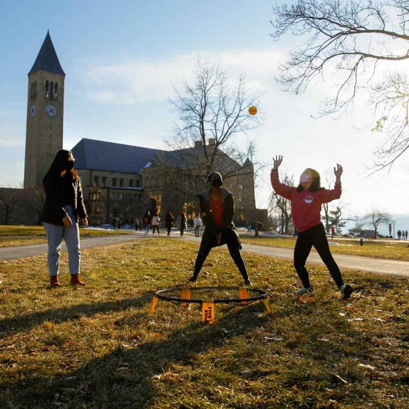 		Students enjoy in-person activities around the Arts Quad during March Wellness Days
	