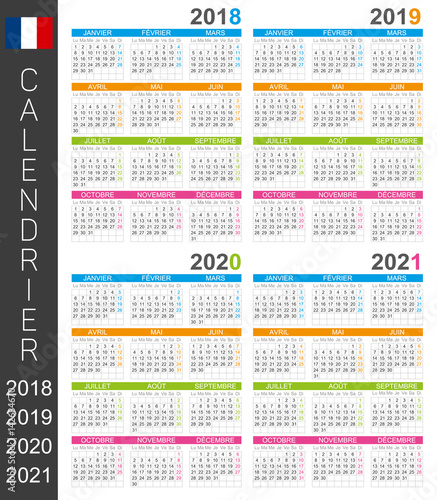 2018 2019 Calendar Template