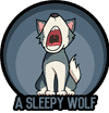 A Sleepy Wolf