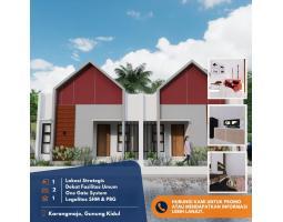 Dijual Rumah Scandinavian 2KT 1KM SHM di Karangmojo Dekat RSI - Gunung Kidul