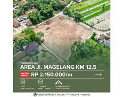 Dijual Tanah Kavling SHM Luas 89m2 Barat Polresta - Sleman