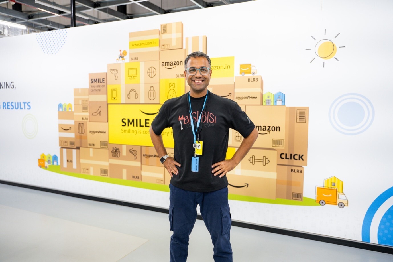 Amazon fulfillment center, Bangalore, India