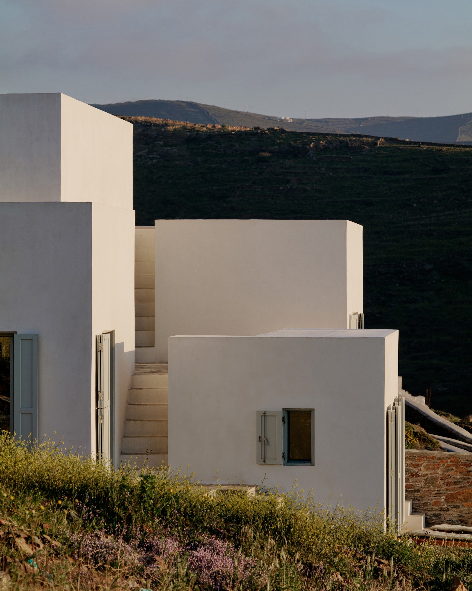 Das „Piperi House“ ist Larsens Feriendomizil auf der KykladenInsel Kythnos.