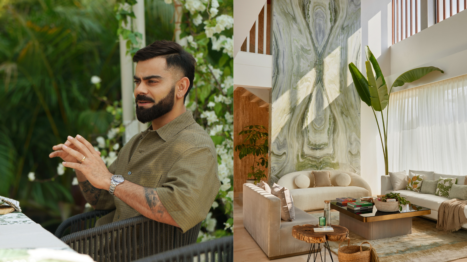 Virat Kohli’s holiday home in Alibag is the embodiment of biophilic luxury