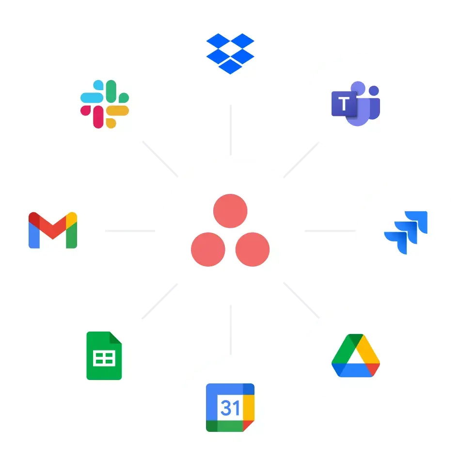 Asana illustration: Integrations