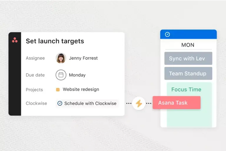 Clockwise + Asana 연동