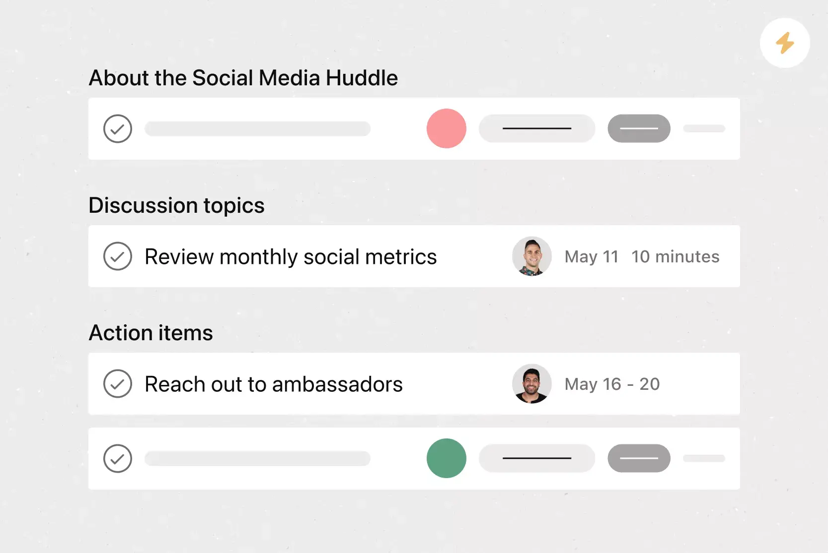 Kickoff meeting template card image