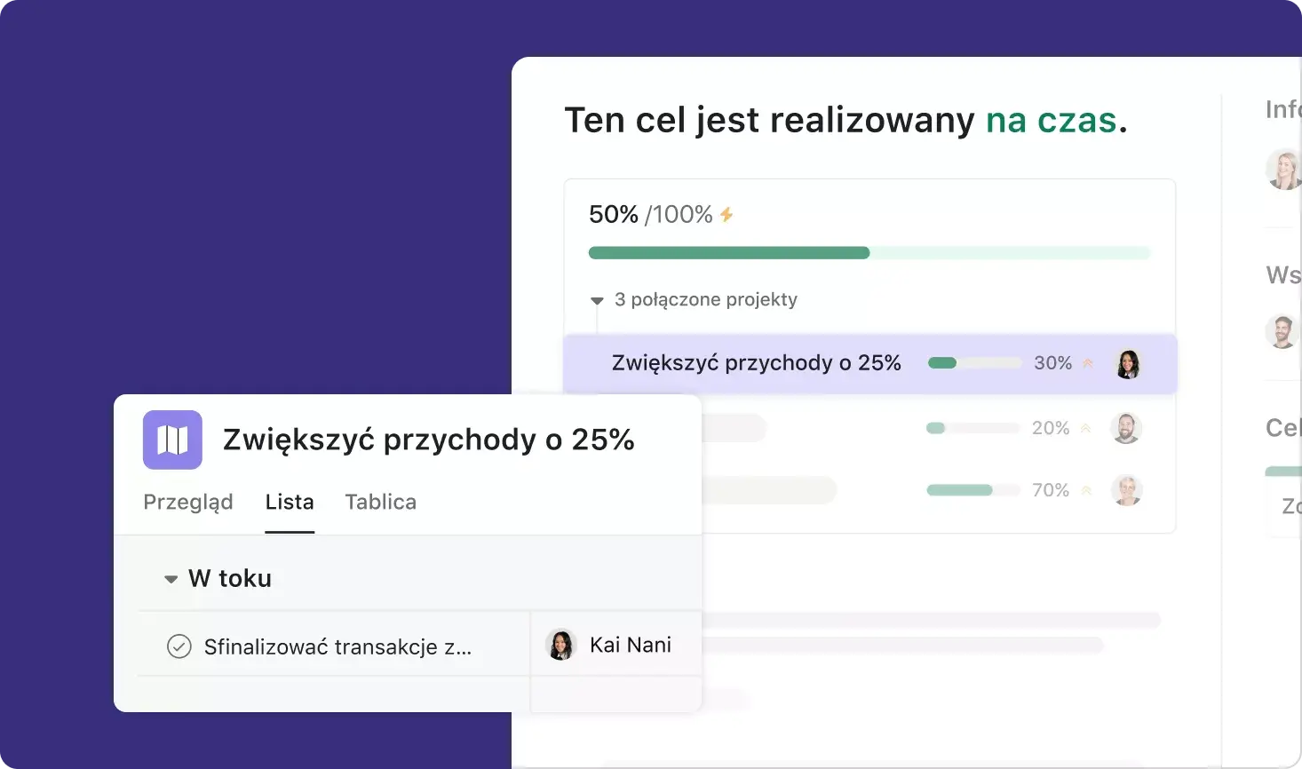 Przejrzystość celów