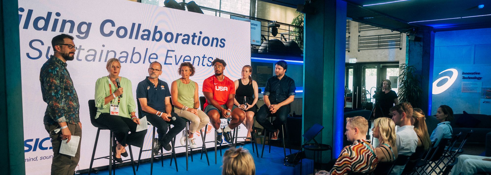 Leading practitioners, researchers and scholars working at the intersection of sport and sustainability meet to discuss the importance of building collaborations to achieve sustainability goals