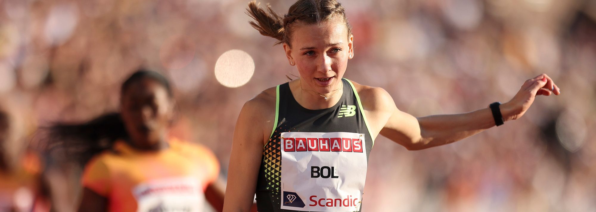 Femke Bol took half a second off her European 400m hurdles record with 50.95 at the Resisprint La Chaux-de-Fonds meeting in Switzerland