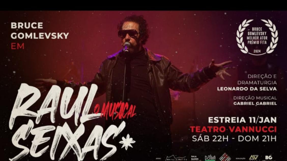 Banner 'RAUL SEIXAS, O MUSICAL 