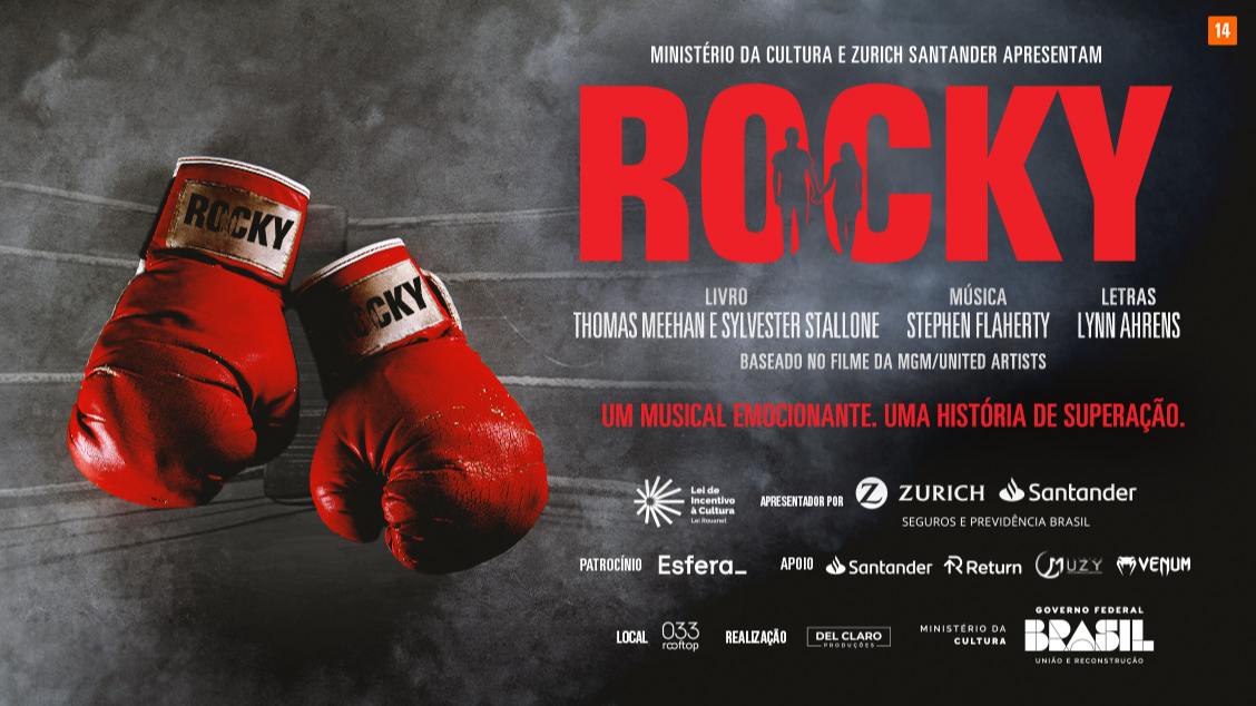 Banner ROCKY - O MUSICAL