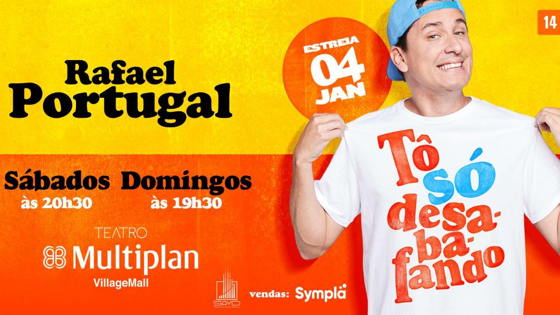 Banner RAFAEL PORTUGAL - TÔ SÓ DESABAFANDO 