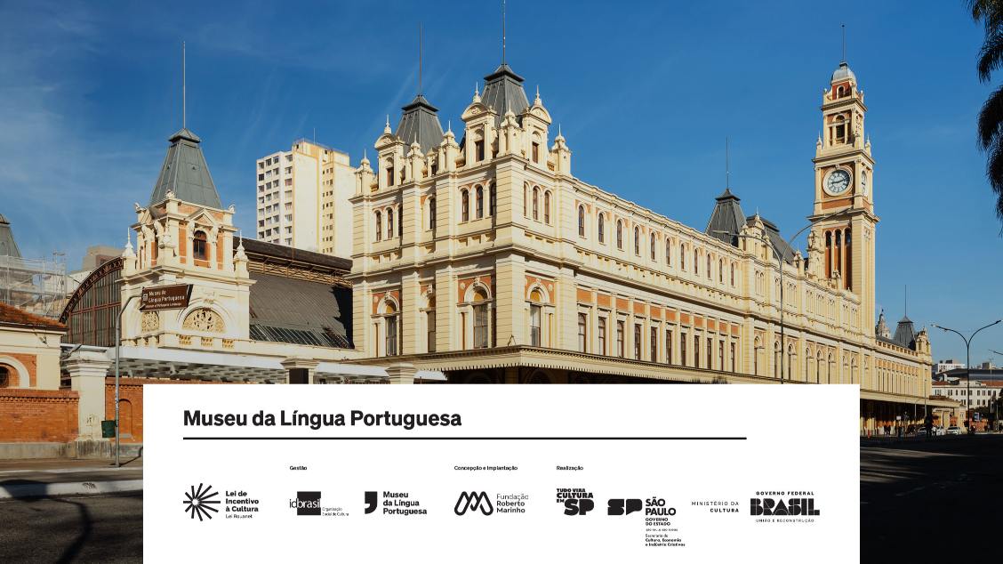 Banner Museu da Língua  Portuguesa