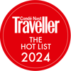 Conde Nast Traveller - The Hot List 2024 Award Badge