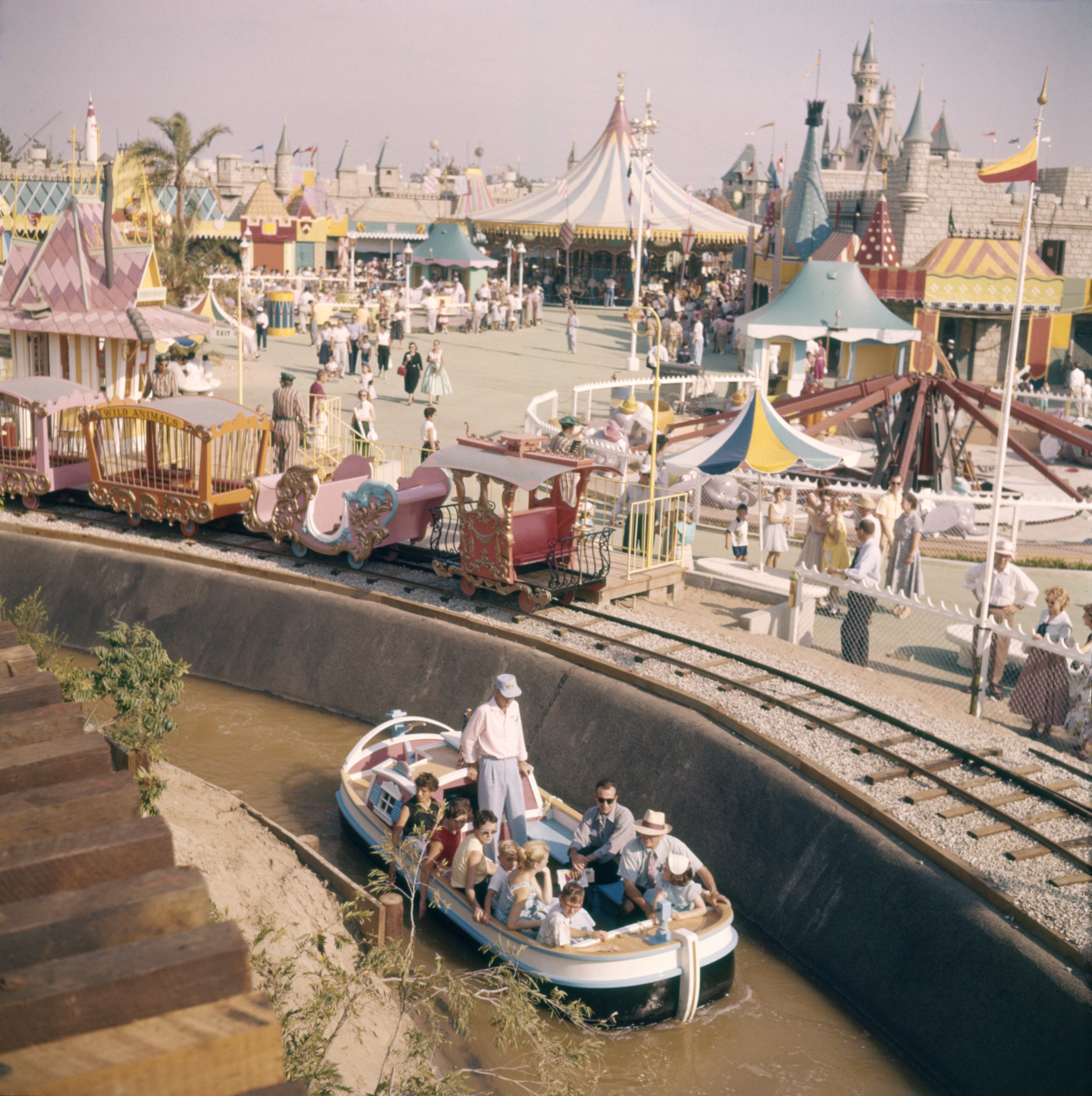 Disneyland Opening Day