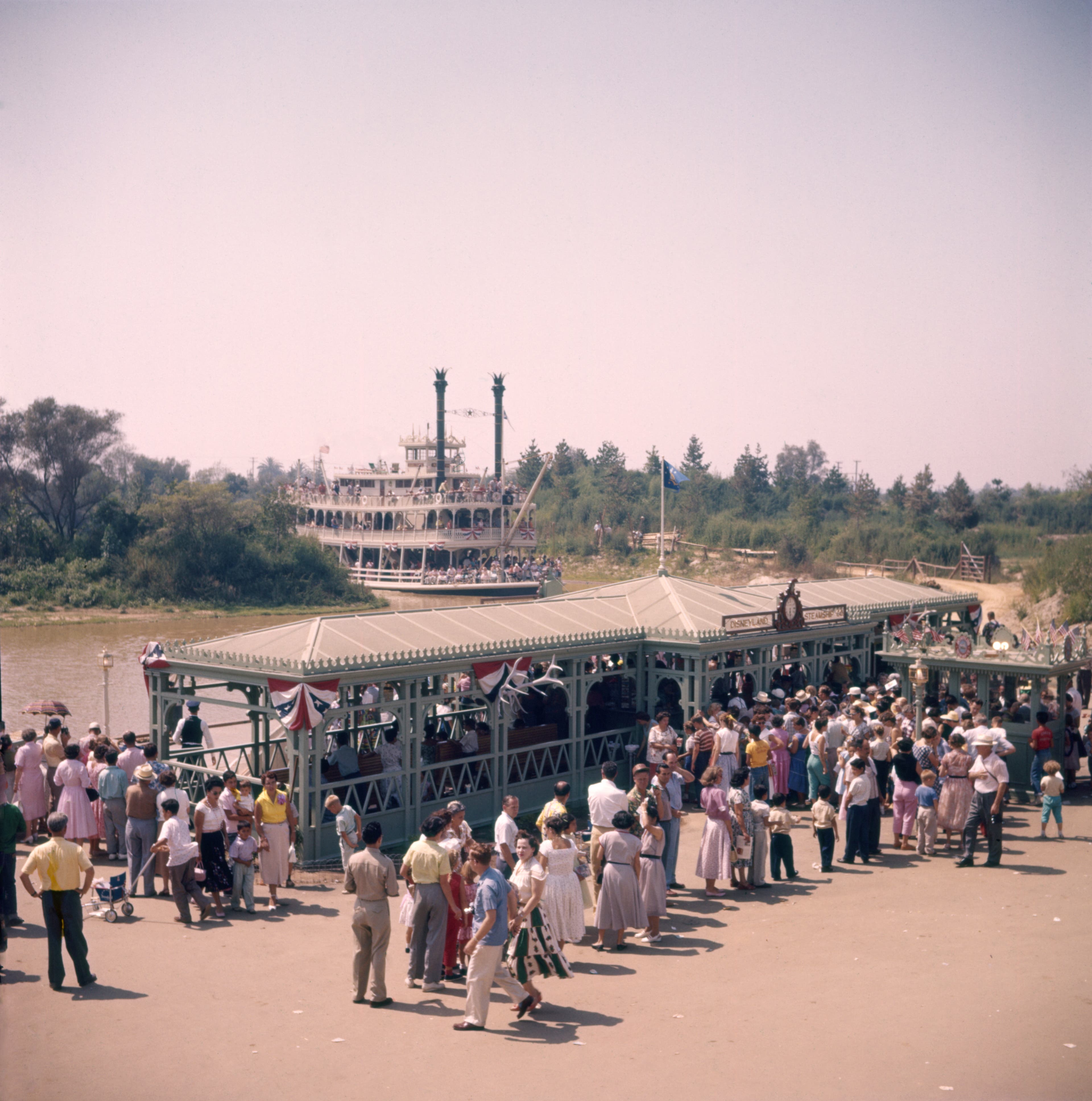 Disneyland Opening Day