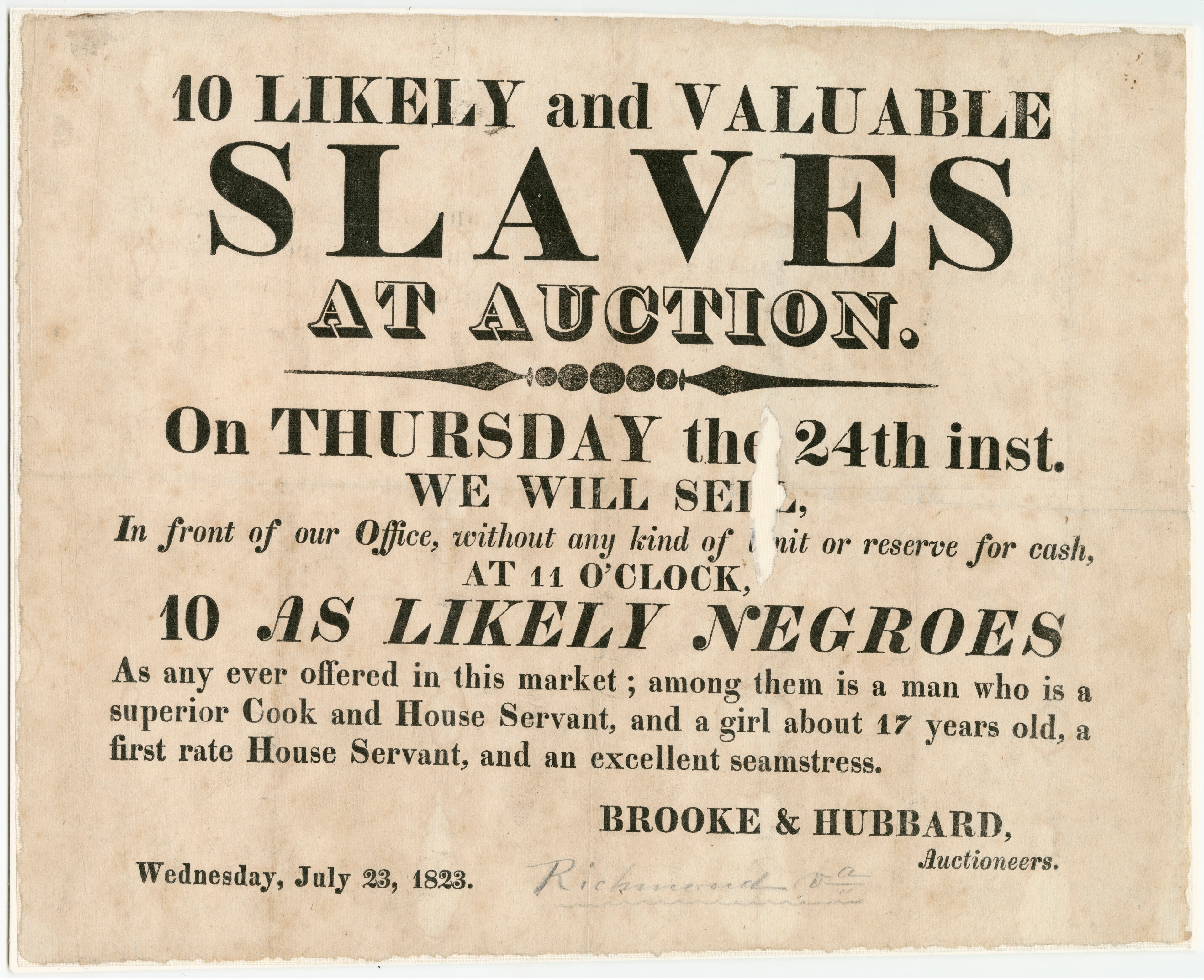 Slave Auction