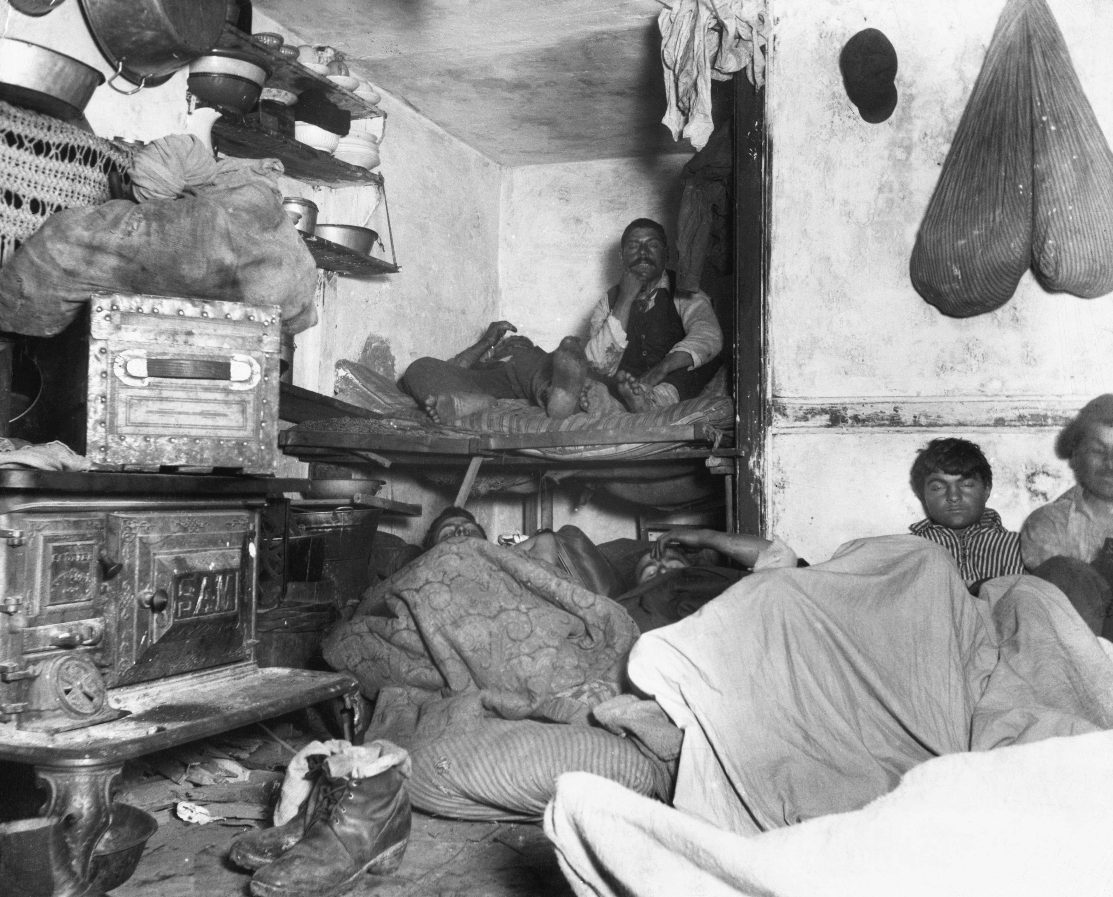 Jacob Riis Tenement Photographs