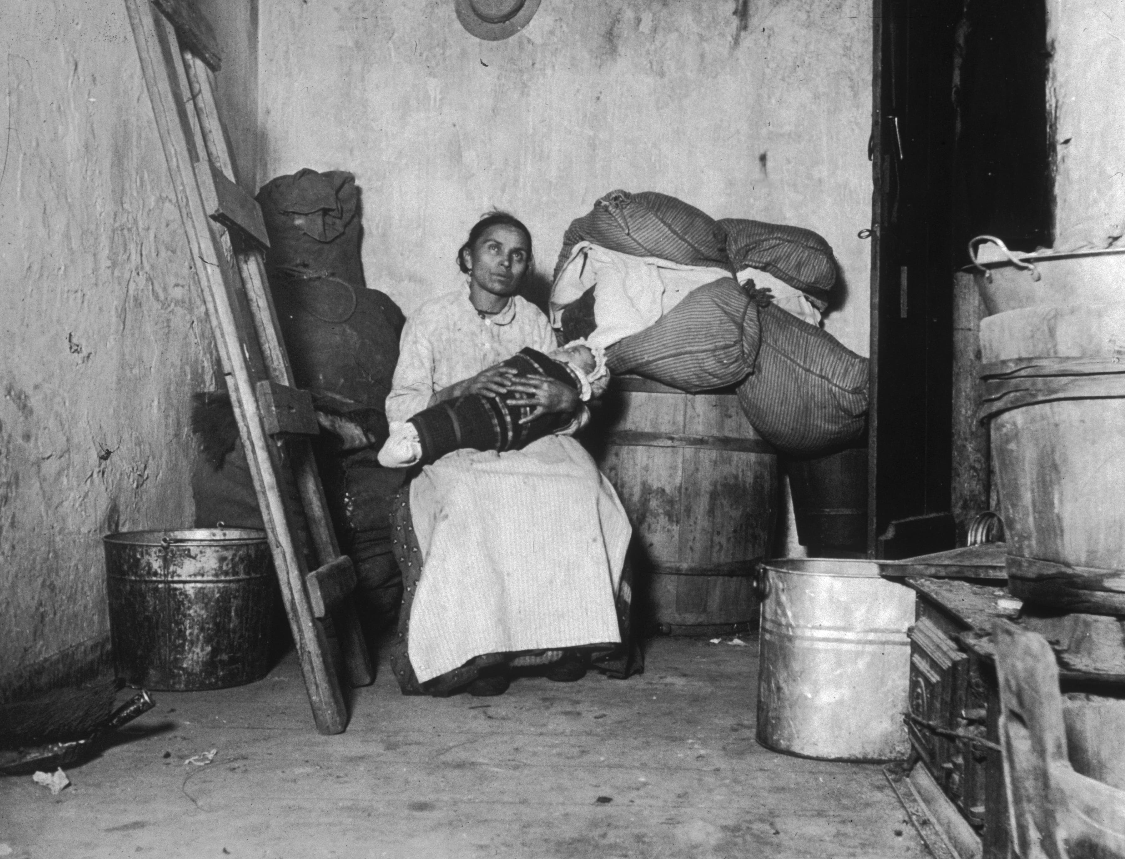 Jacob Riis Tenement Photographs