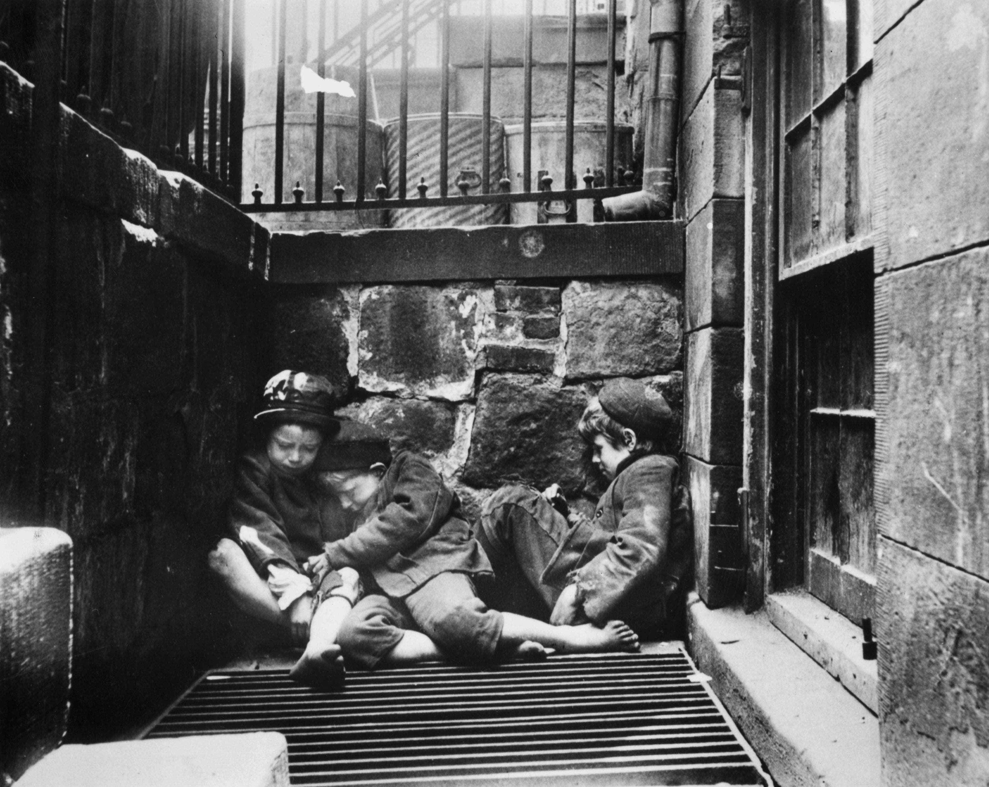 Jacob Riis Tenement Photographs