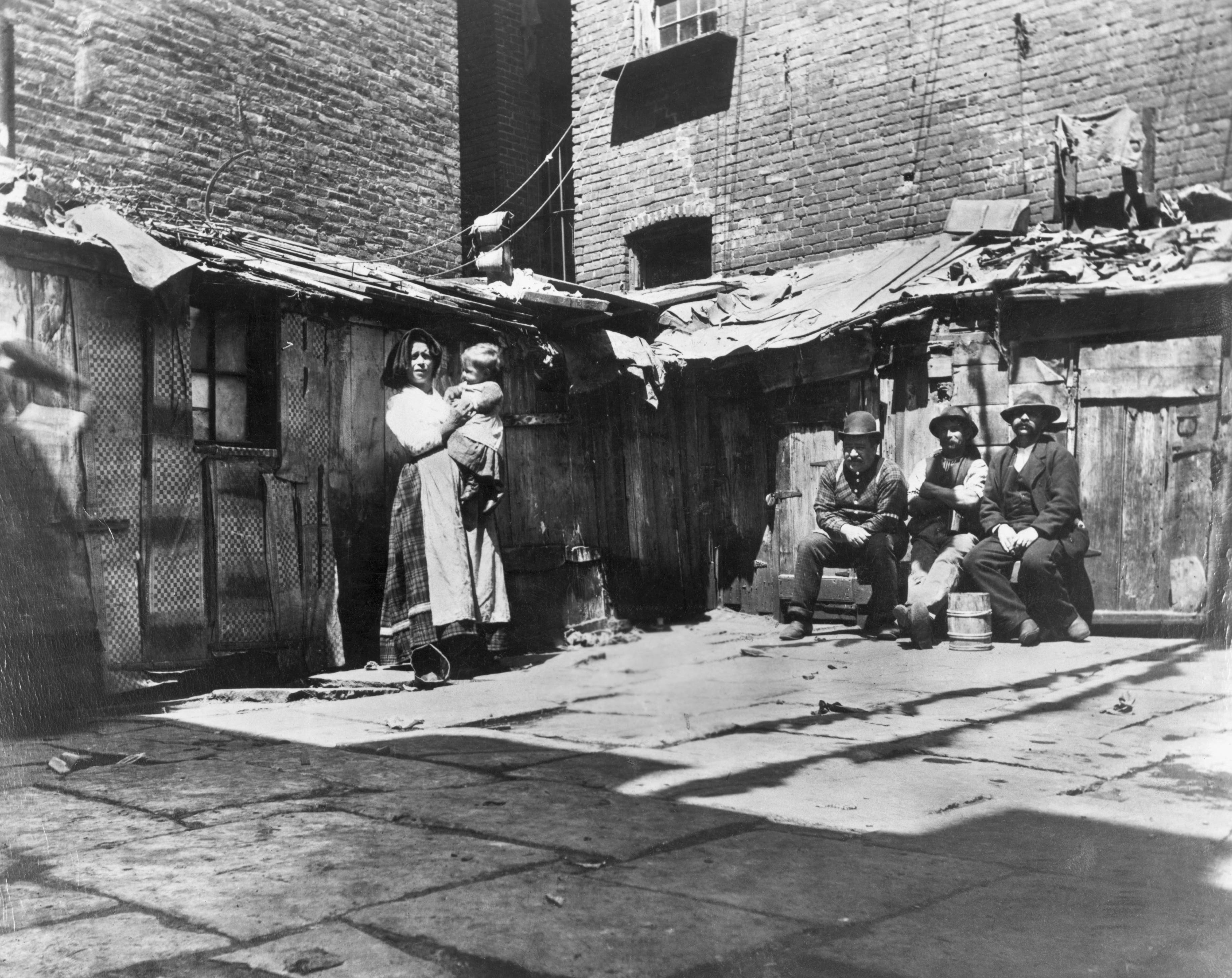 Jacob Riis Tenement Photographs