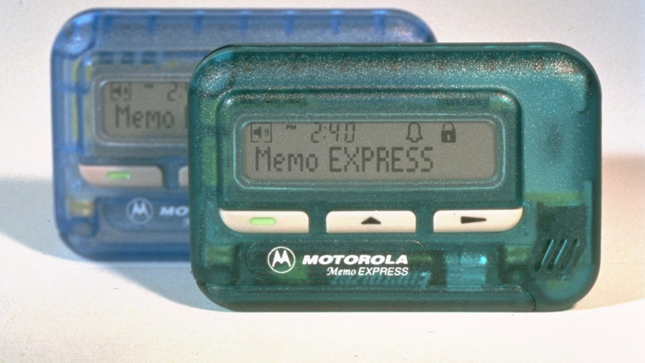 Motorola alphanumeric pager Memo Express