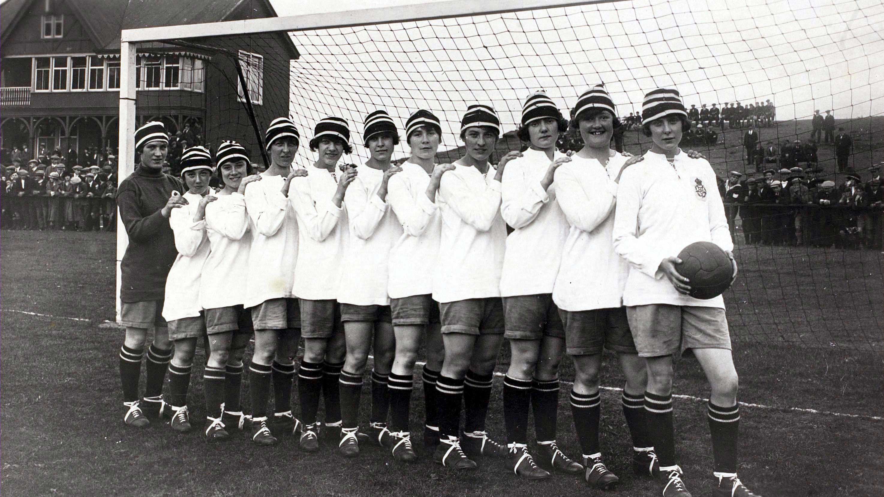 Dick, Kerr International Ladies soccer team.