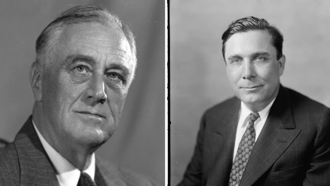 FDR (left) and Wendell Wilkie