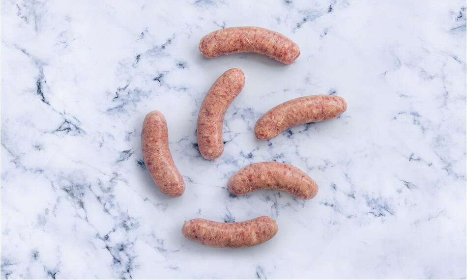 pork and apple sausages 