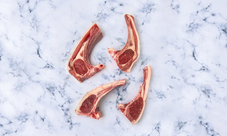 lamb cutlets raw 