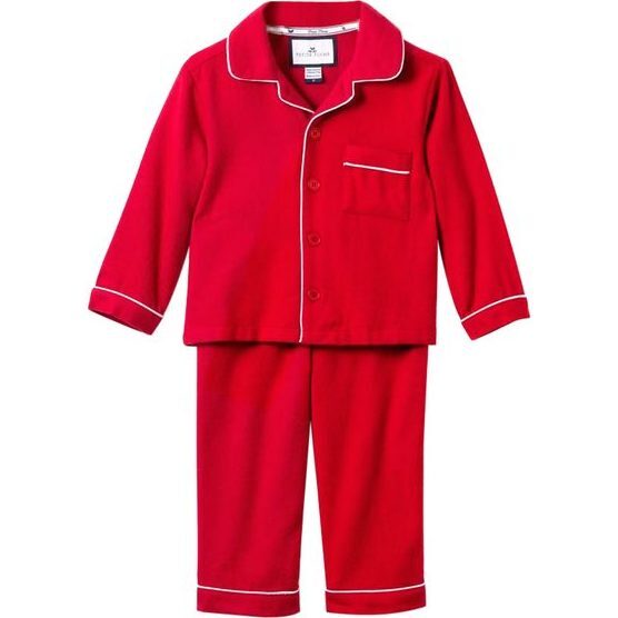 Classic Red Flannel Pajamas