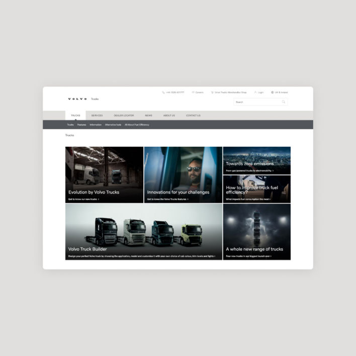 Volvo Trucks - Website