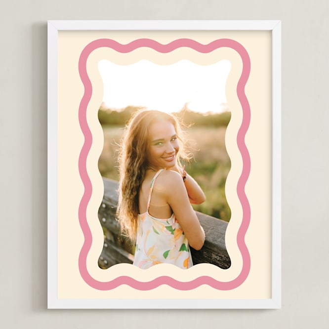 "Wavy" - Custom Photo Art by Robert and Stella in beautiful frame options and a variety of sizes.