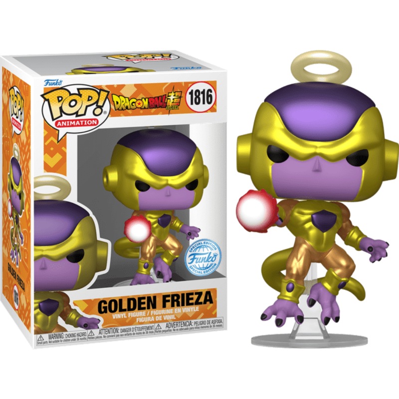 Buy Dragon Ball Super Golden Frieza Pop! Vinyl #1816 - MyDeal