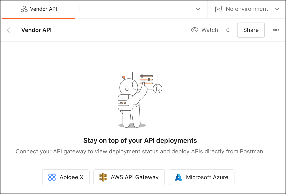 Connecting to an API Gateway